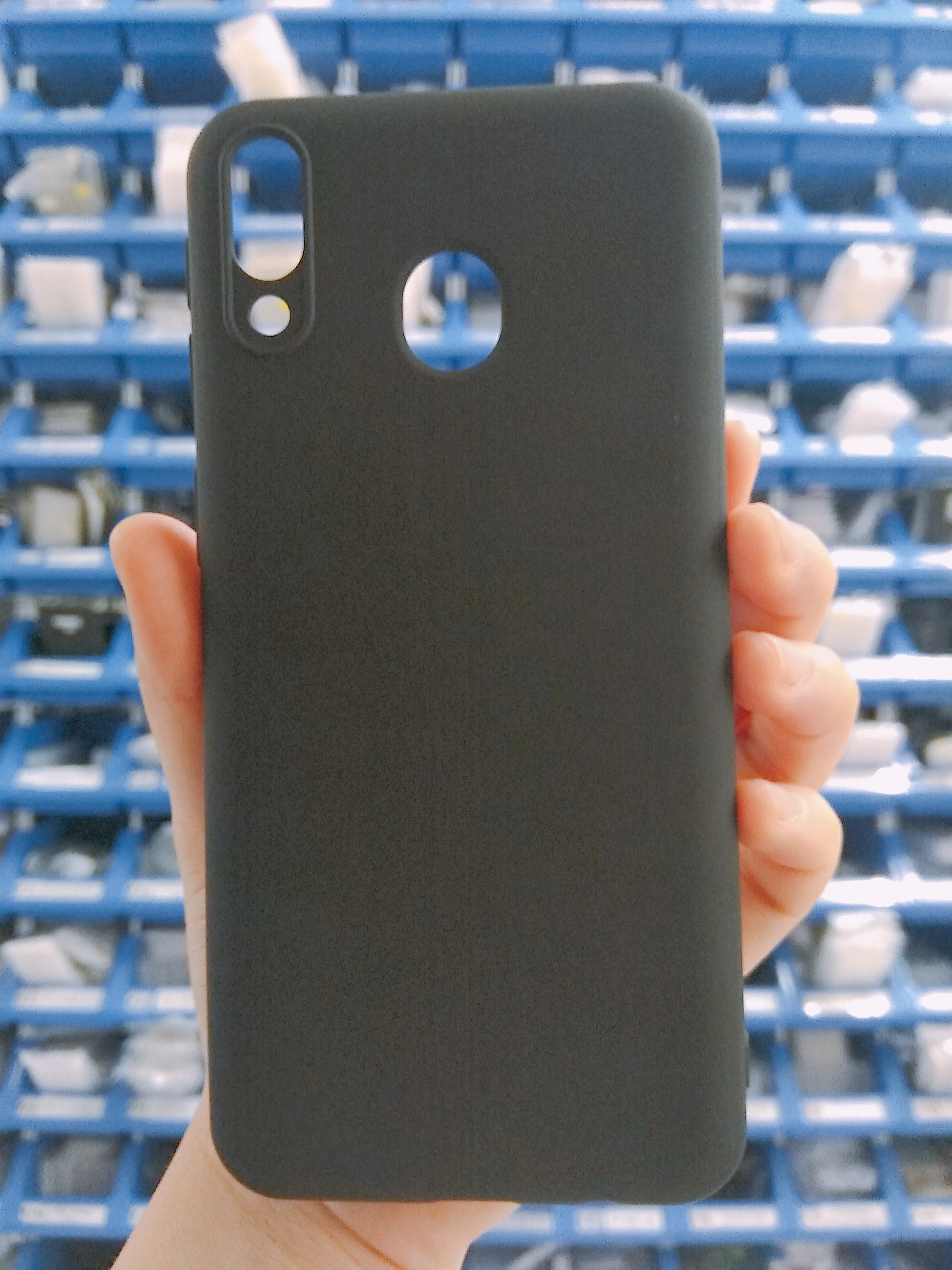 Ốp lưng samsung M20 dẻo đen