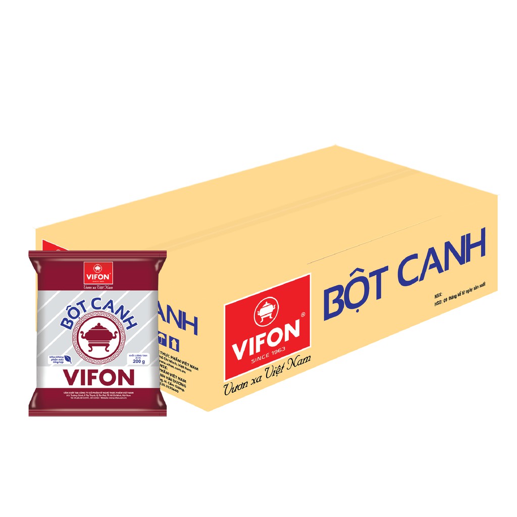 ( Thùng 40 gói ) bột canh 200g VIFON