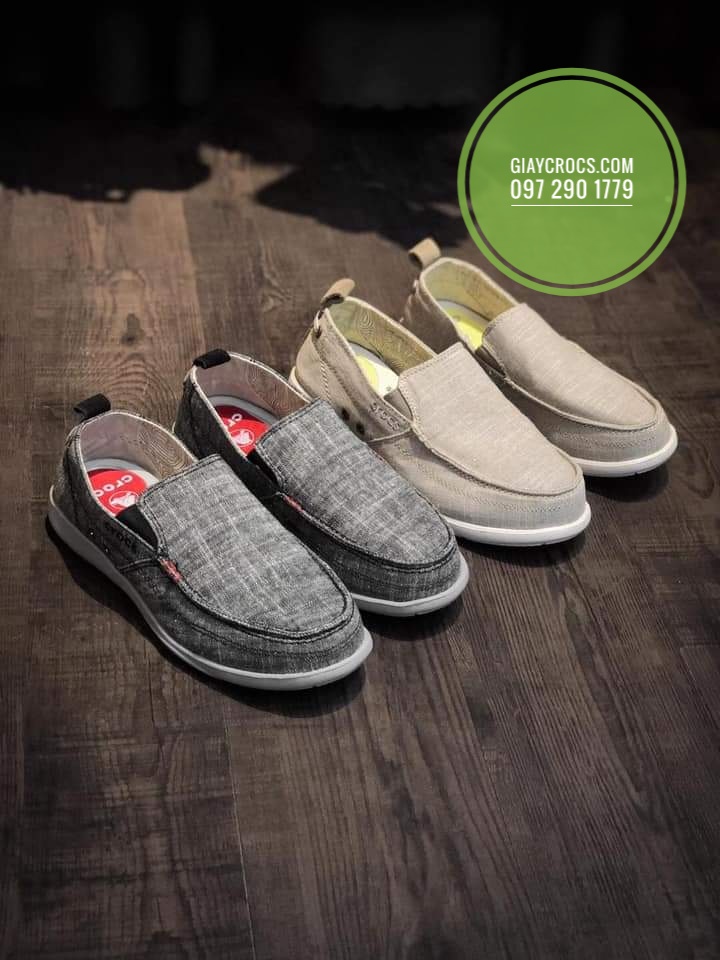 GIÀY CROSS NAM WALU CHAMBRAY MÀU KAKI VÀNG