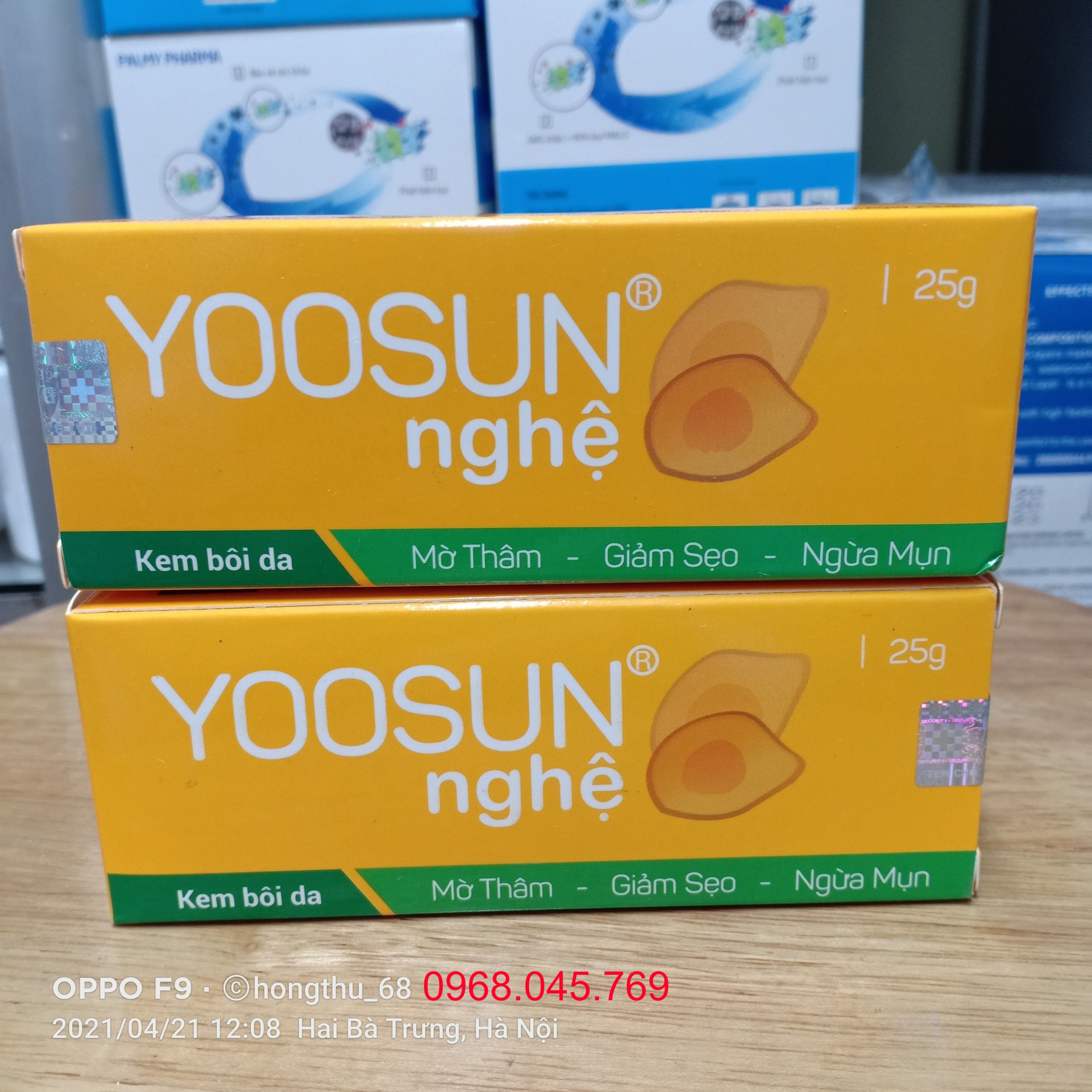 Yoosun kem Nghệ - Tuýp 25g