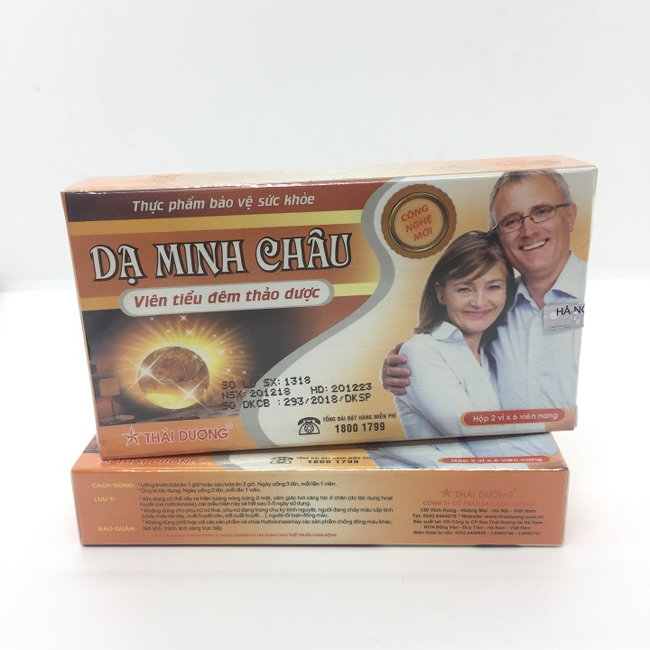 Viên tiểu đêm thảo dược Dạ Minh Châu