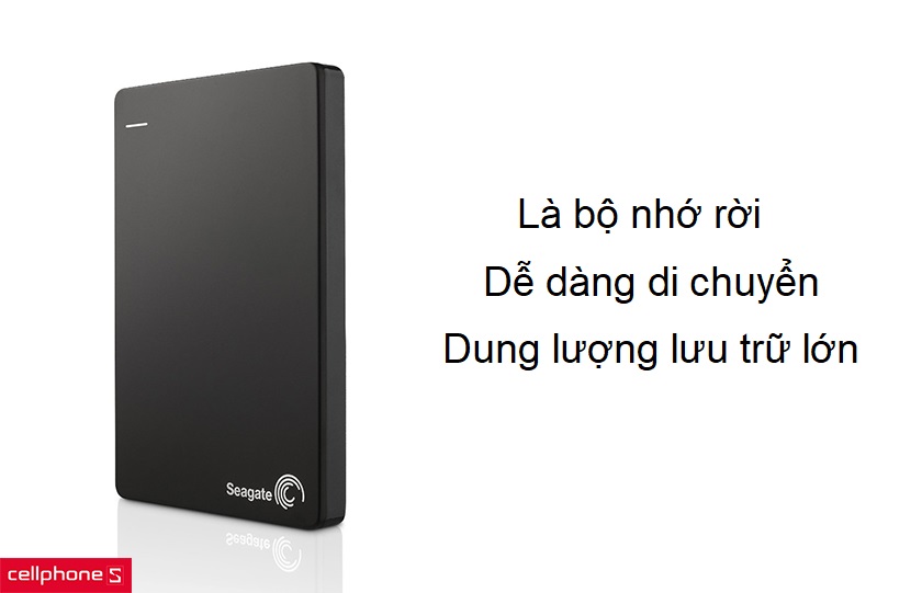 Ổ cứng di động Seagate Backup Plus  Slim 1TB-2TB-500GB-320GB 2.5inch USB 3.0 + Tặng 1 chuột không dây  + túi bảo vệ