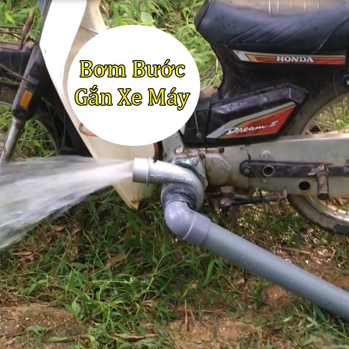 Bơm Nước Gắn Xe Máy Đầu Ra Vào 76