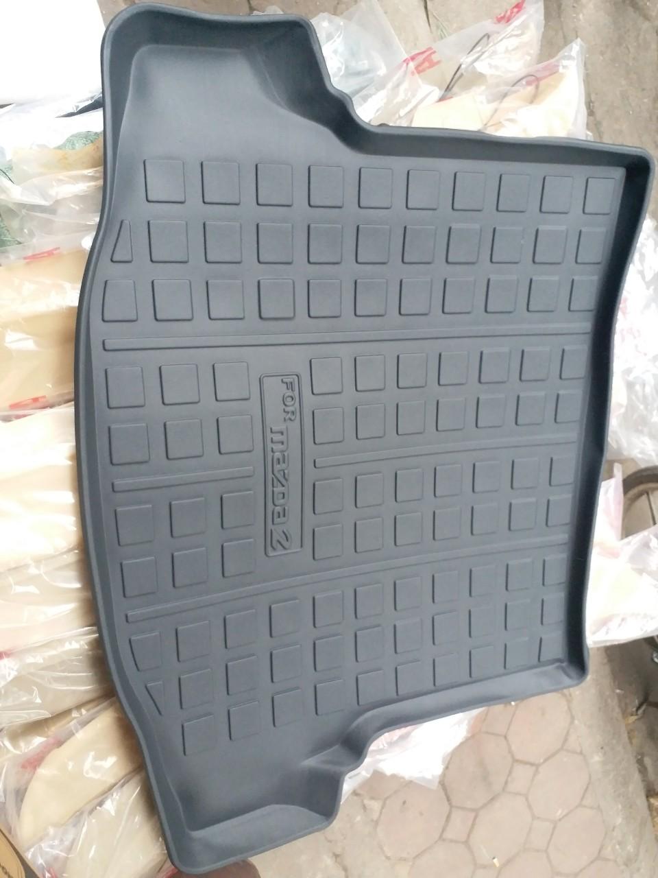 Lót cốp nhựa dẻo xe Mazda 2 đời  2015 đến 2020 bản Sedan