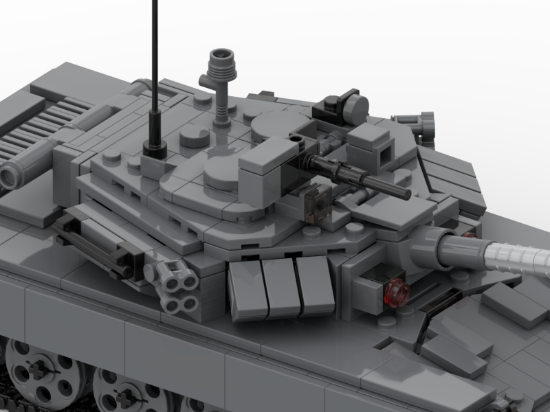 Le Go Đồ Chơi Lắp Ráp Moc Army Xe Tank T90