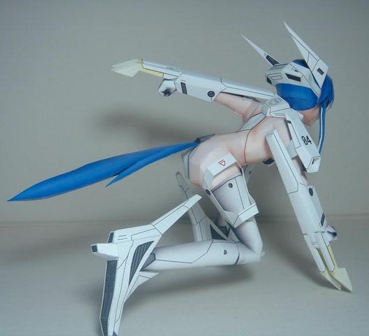 [HCM]Mô hình giấy anime girl Lineas
