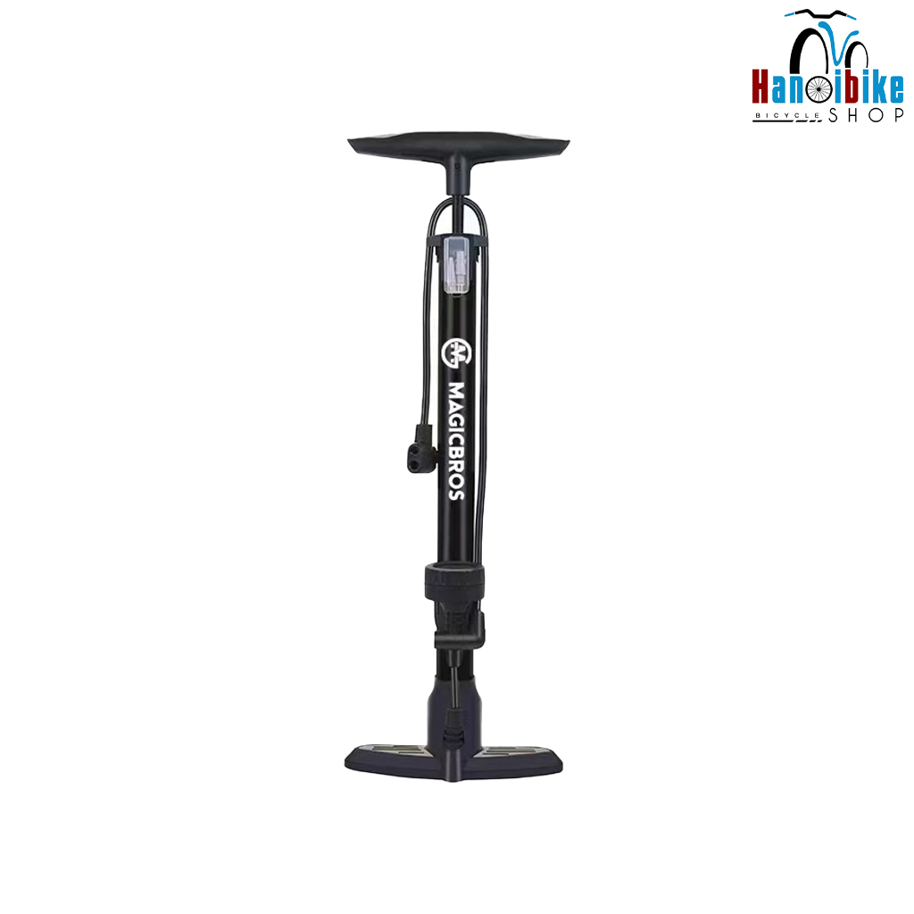 Magicbros bike pump with meter