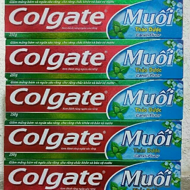 [HCM]Kem đánh răng Colgate muối thảo dược 200g