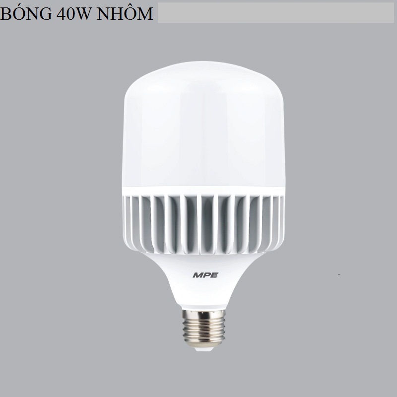 Bóng đèn led búp 40w mpe thân nhôm tản nhiệt tốt mã lb-40 mpe