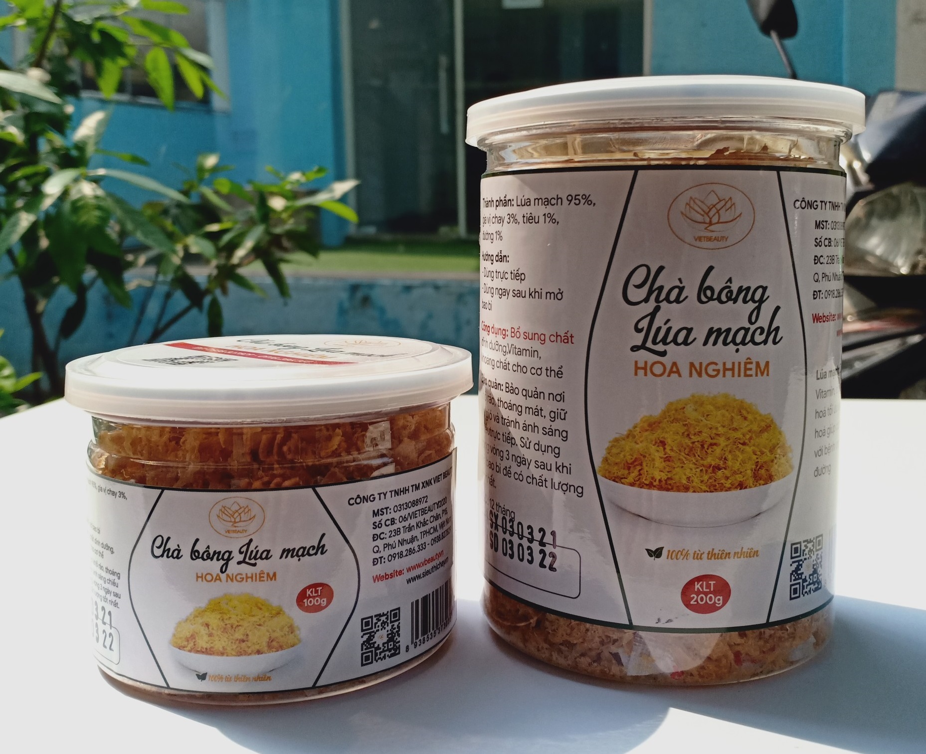 CHÀ BÔNG LÚA MẠCH - HOA NGHIÊM (100g)