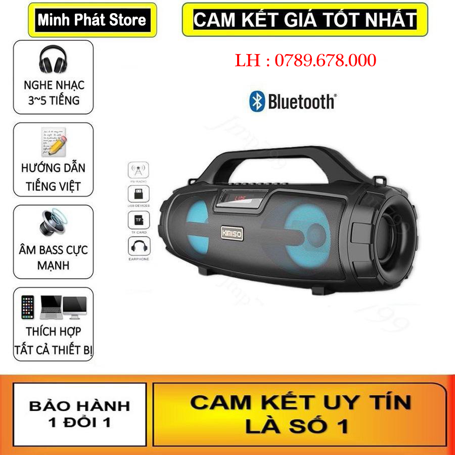 Tặng Kèm Micro Loa Bluetooth Karaoke Kimiso KMS2