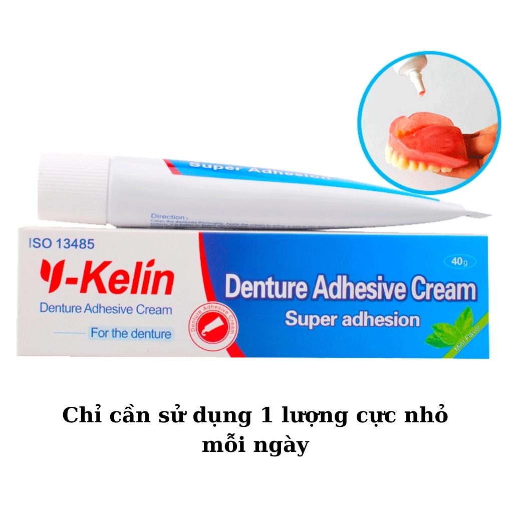 Keo Dán Răng Giả, Dán Hàm Răng Giả, Dính Cả Ngày 24h (tuýp 40g)