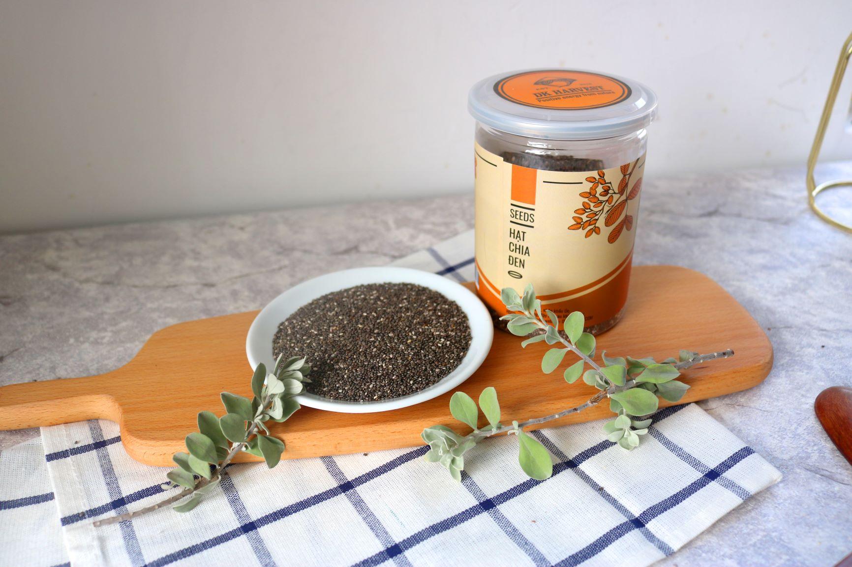 Hạt Chia Đen DK Harvest (Nhập Khẩu USA) - 300g