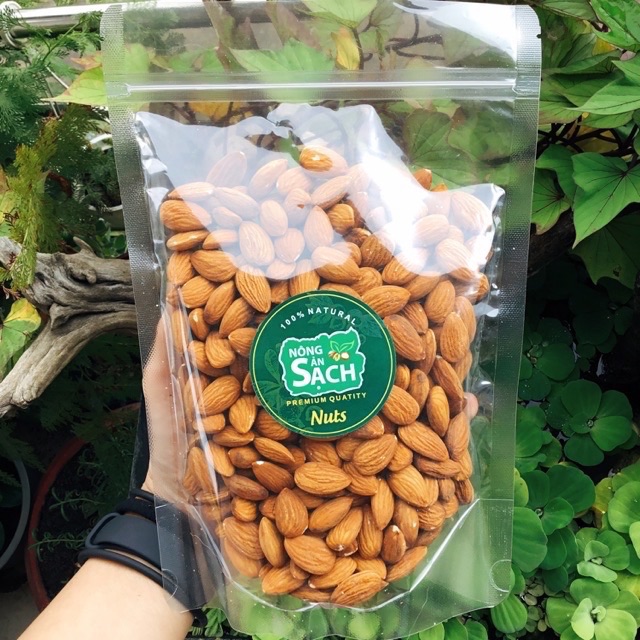 500g Hạnh Nhân Mỹ Rang Mộc Nguyên Vị