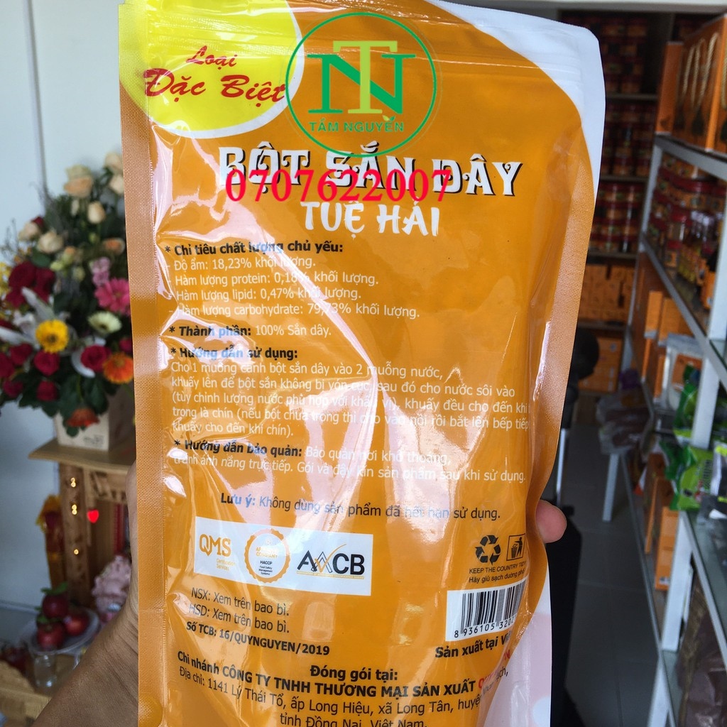 [Loại đặc biệt] Bột Sắn Dây Quy Nguyên 500g