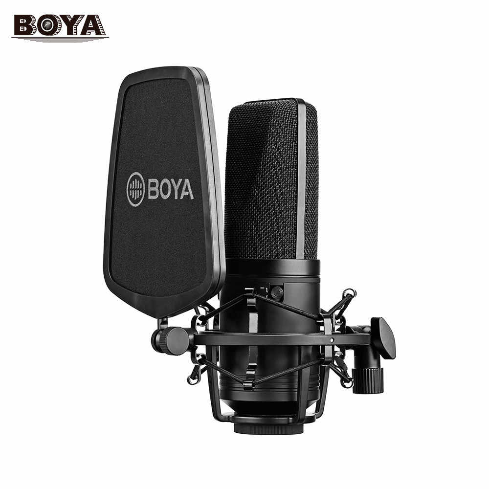 Micro condenser cho phòng thu Boya BY-M1000