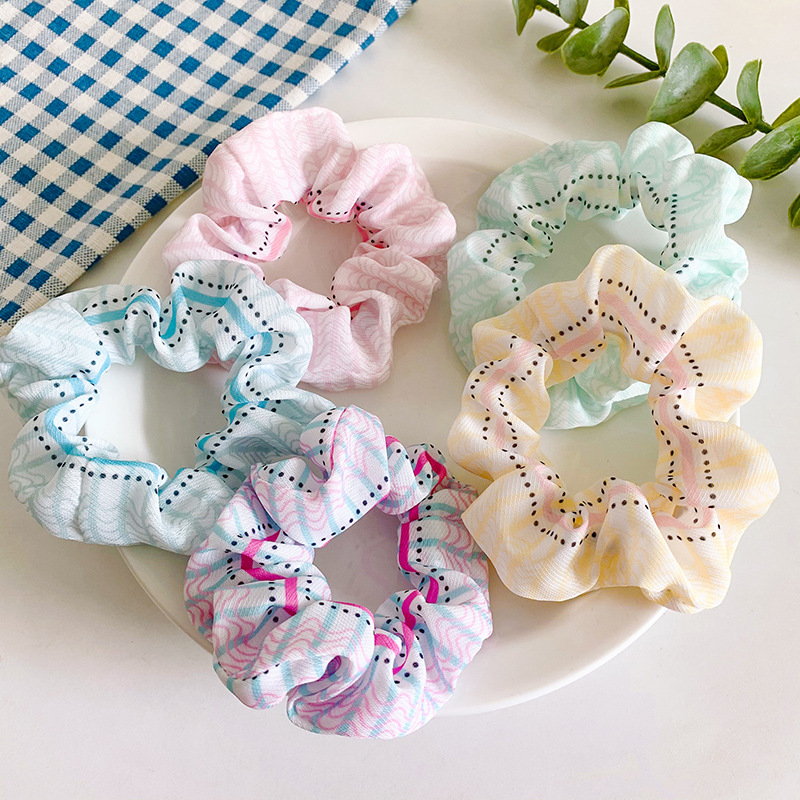 Scrunchies cột tóc nữ đơn giản giá rẻ S59