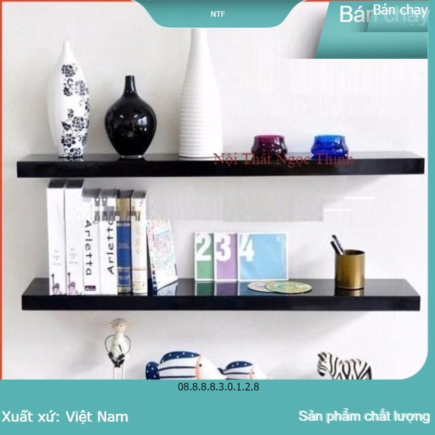 Ngotico kệ gỗ trang trí tường