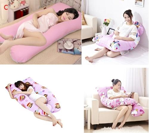 Gối ôm chữ u cho bà bầu