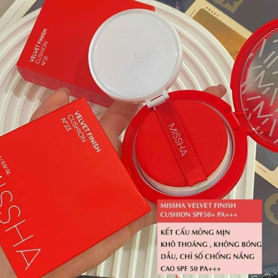 PHẤN NƯỚC MISSHA ĐỎ HÀN QUỐC [CHÍNH HÃNG]