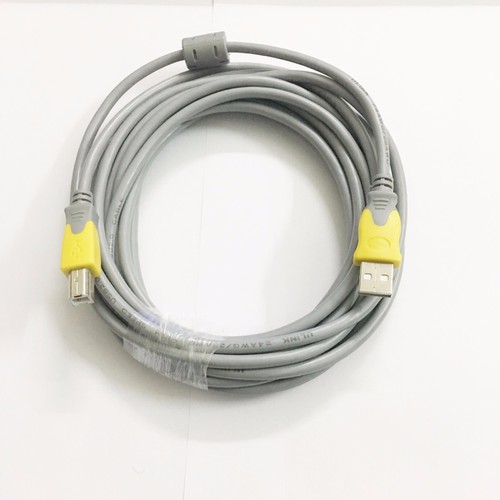USB 2.0 VSPTECH printer cable (Gray WIRE) 1M5, 3M, 5M, 10 Meters