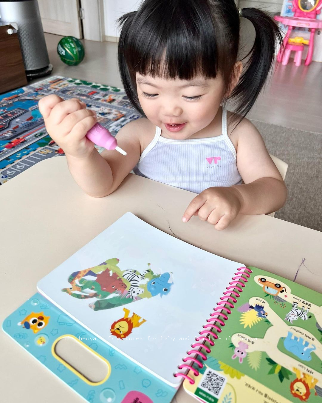 SÁCH TÔ MÀU MA THUẬT MAGIC WATER PINKFONG