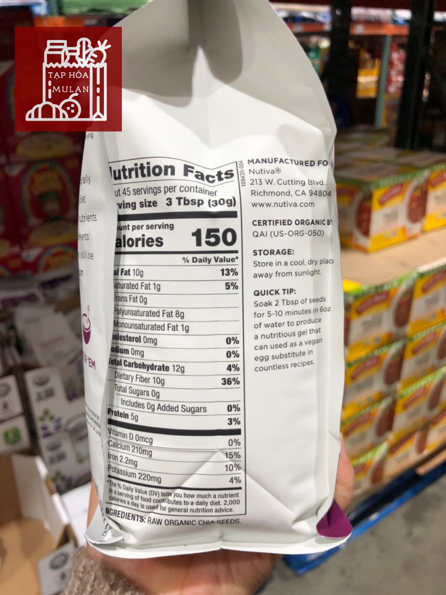 Chia Seed Organic
