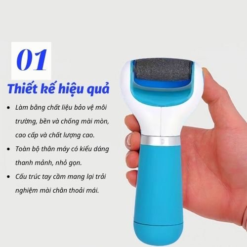 Máy Chà Gót Chân Tẩy Tế Bào Chết BÁCH HÓA TOKI
