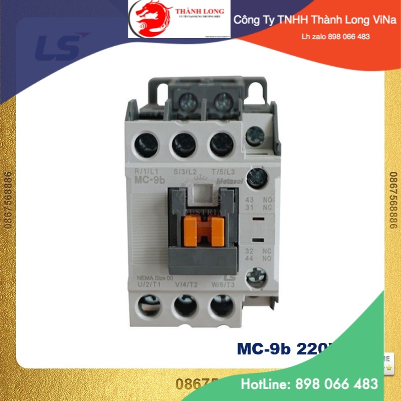 Khởi động từ 3 pha Contactor LS MC-40a MC-32a MC-22b MC-18b MC-12b MC-9b 220V