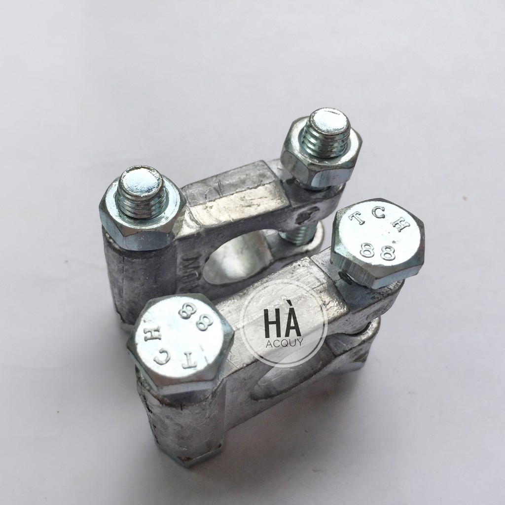 Đầu Bọp Cọc Bình Ắc Quy bằng Chì Vuông Phi 18 (D18 mm)-1 cặp