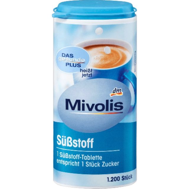Đường ăn kiêng keto das mivolis xách tay đức 1.200 viên
