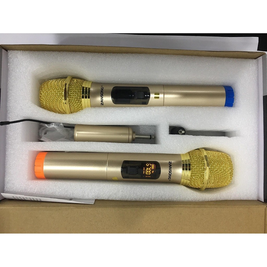 Micro Không Dây Đa Năng Zansong S28 - Bộ 2 mic