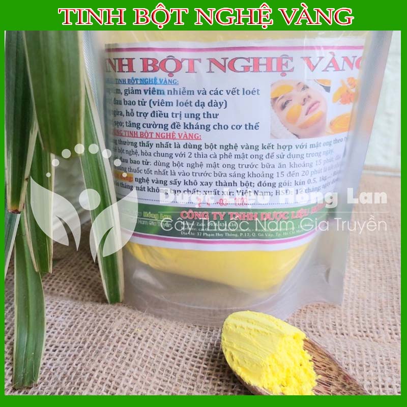 100g Tinh Bột Nghệ vàng nguyên chất