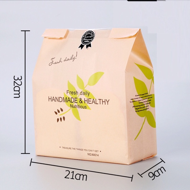 Túi Bánh Mì Hoa Cúc Loại Lá Xanh - 450gr