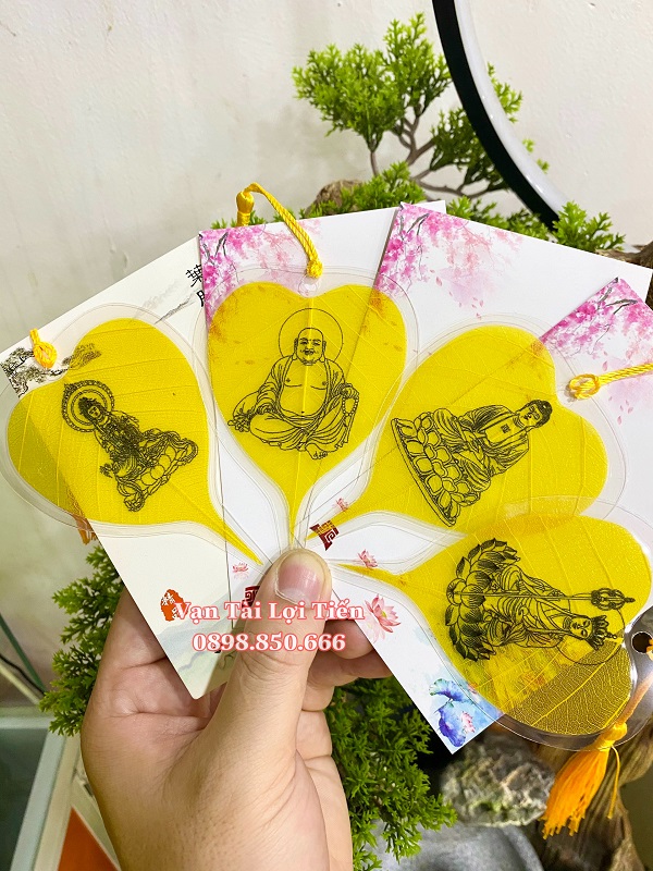 [HCM]Lá bồ đề phật bình an may mắn