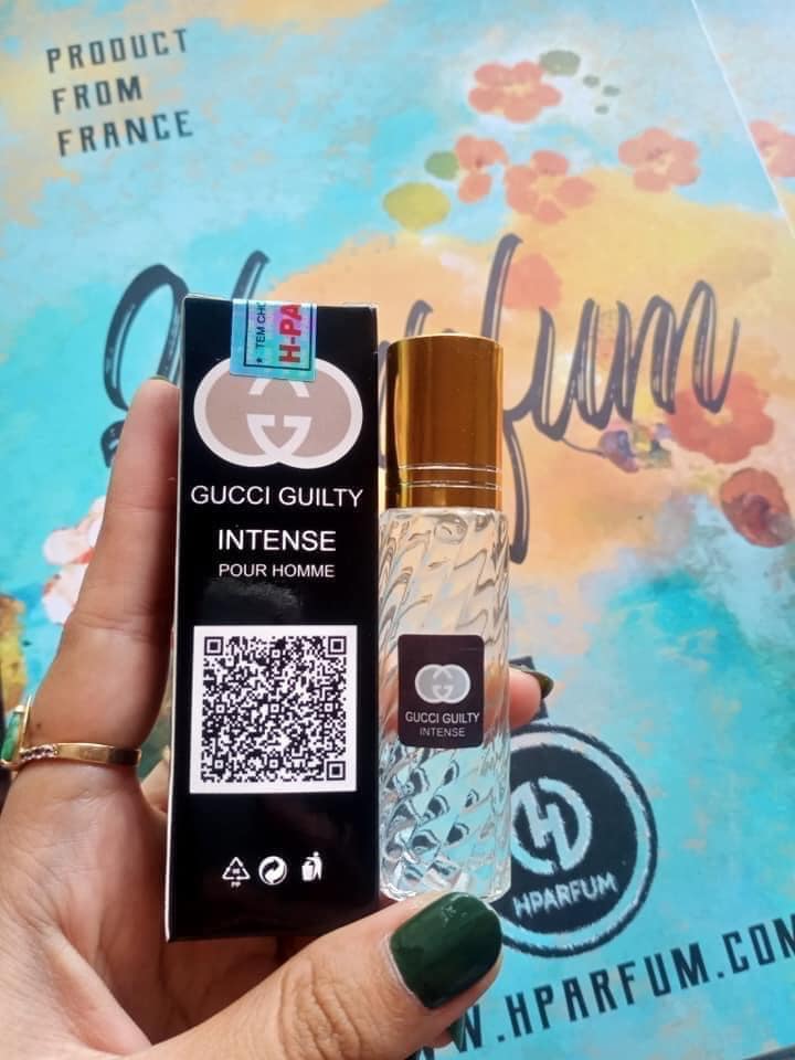 Nước hoa mini Pháp Hparfum GUCCI Nam dạng lăn 12ml