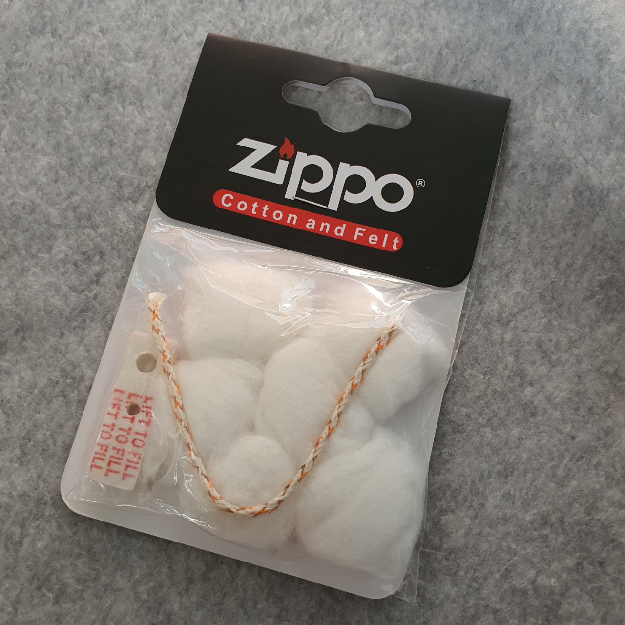 [HCM]Phụ Kiện SET Bông Gòn Zippo ( Kèm Chặn Xăng Và Bấc)