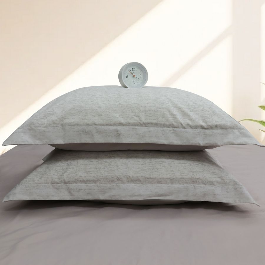 Bộ 5 món drap, áo gối kèm mền Stefani ST200053 - Bộ chăn ga gối cotton 1m6x2m, 1m8x2m