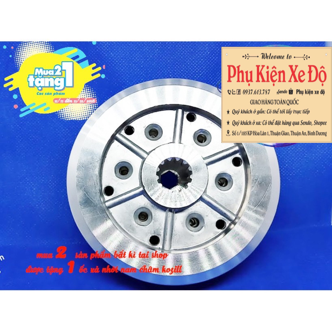 NỒI 6 LÒ XO CHO EXCITER 135 5 SỐ