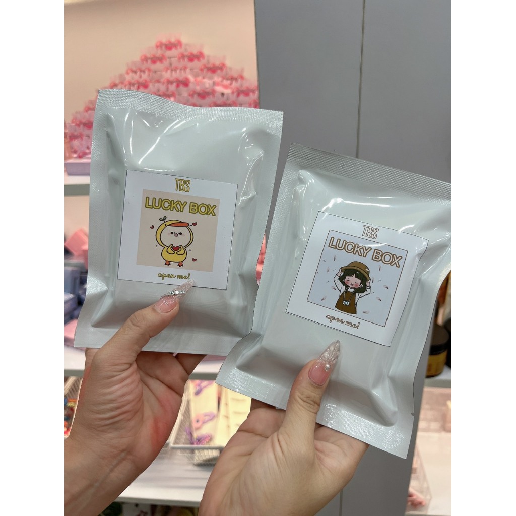 TÚI ĐỰNG QUÀ - NHÂN PHẨM CÓ SEAL LICKI BOX