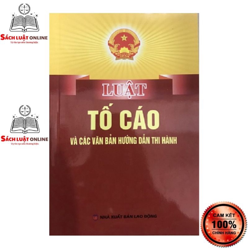 Sách - Luật tố cáo và các văn bản hướng dẫn thi hành