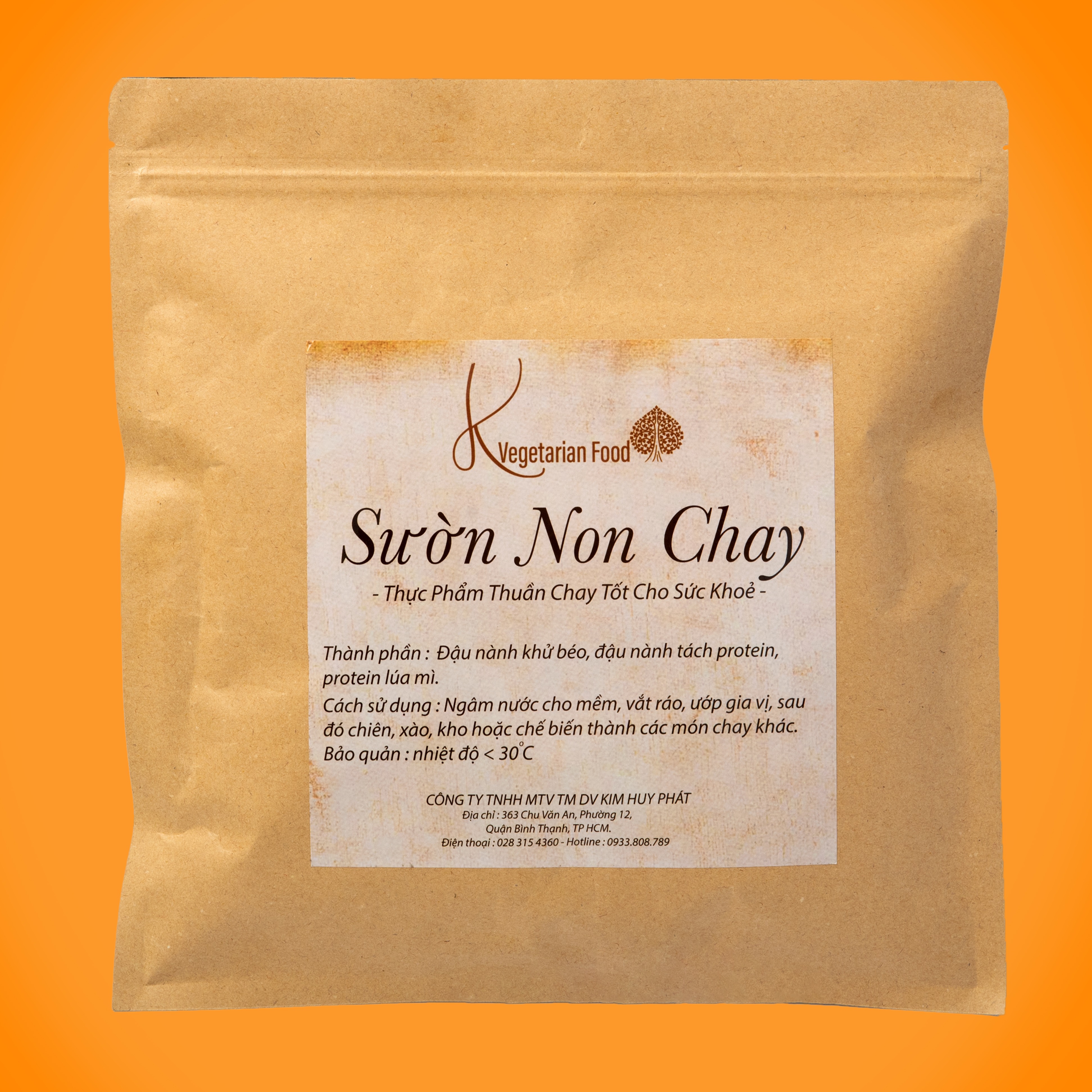 [HCM]Sườn Non Chay Cao Cấp 1 Kg