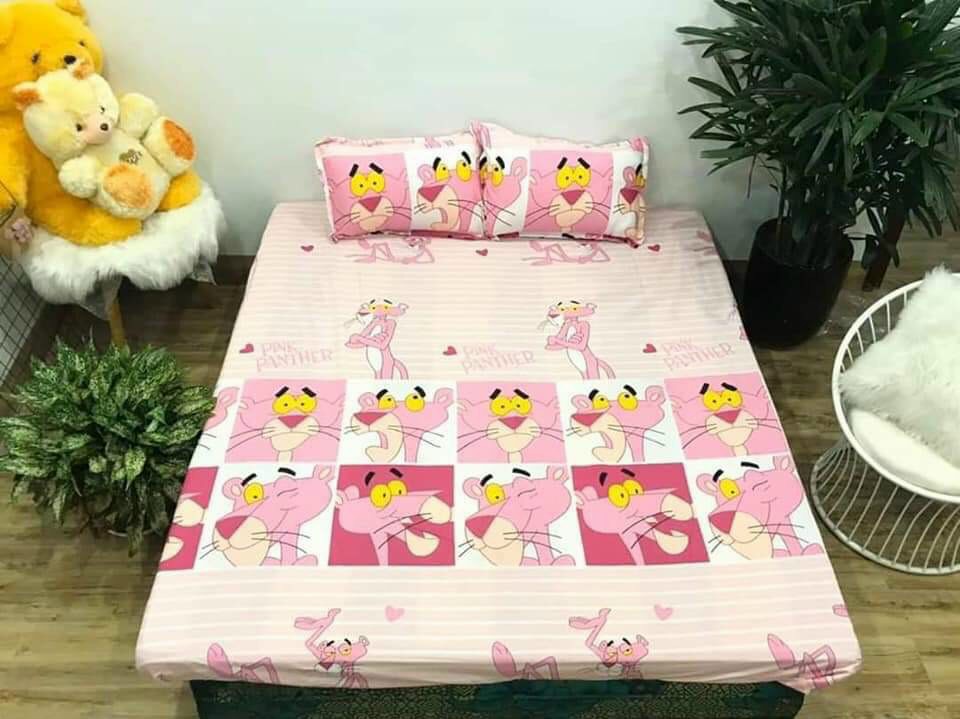 Set Ga Gối 3 Món ( 1 Drap + 2 Vỏ Gối Nằm ) Không Phai , Không Xù