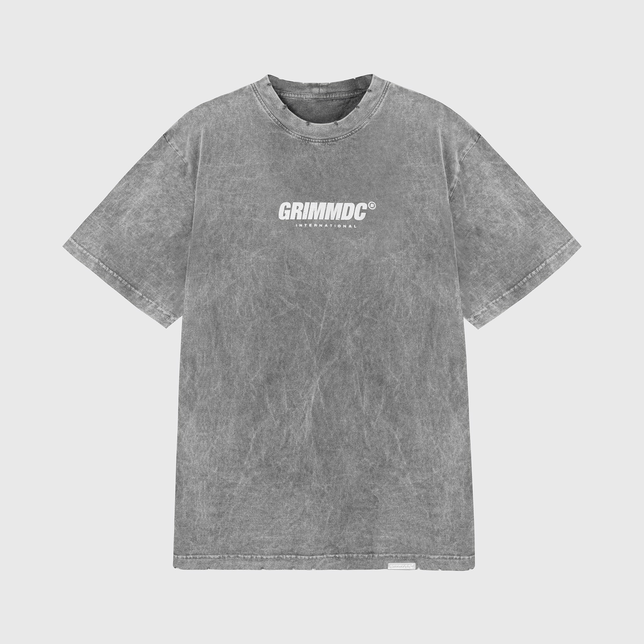 Grimm DC Áo Grimm DC Signature Destroyed collection | CCO PTD. tee // Grey