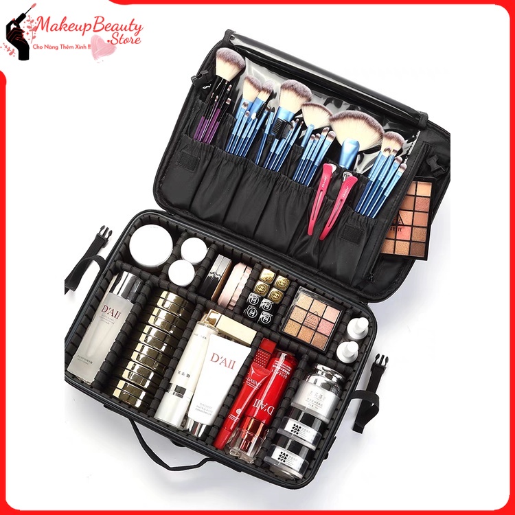 Cốp vải đựng đồ makeup đồ nail size to MS 388 [ MakeupBeauty.Store Cho Nàng Thêm Xinh ]