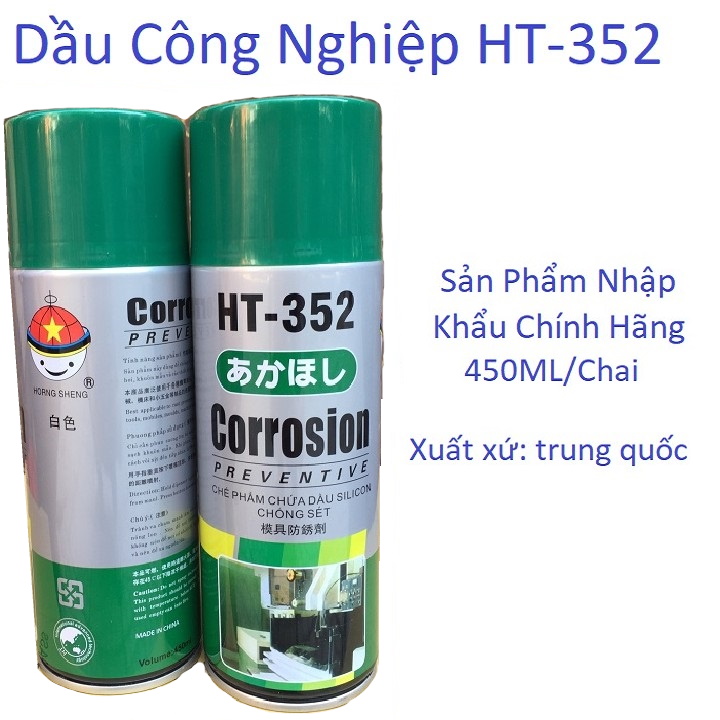 [HCM][Dầu tách khuôn và chống gỉ sét] HT 352 CORROSION 450ML