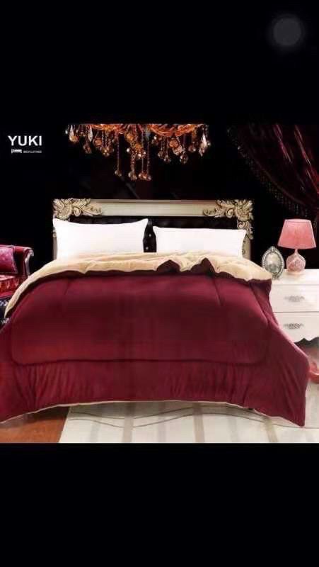 Chăn lông cừu Yuki GD170 dày dặn cho mùa đông