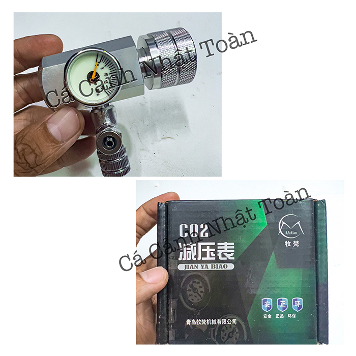 "hoàn tiền đến 10%" van chỉnh cơ co2 1 đồng hồ mufan hồ cá thủy sinh