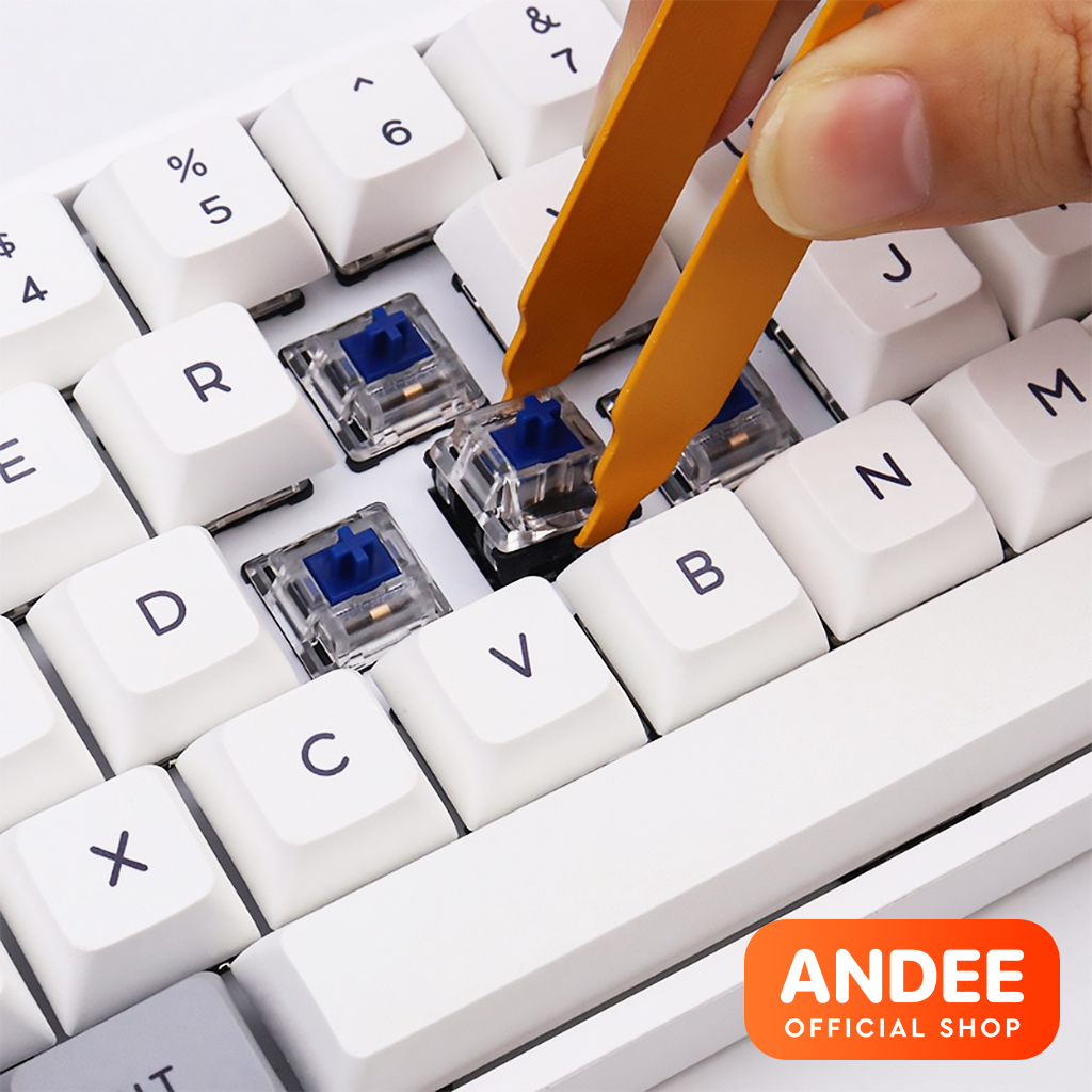 Switchpuller thép nguyên khối dụng cụ nhổ switch không cấn keycap bàn phím cơ
