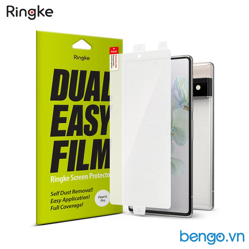Dán full màn hình google pixel 7a/7/7 pro/6 pro ringke dual easy film